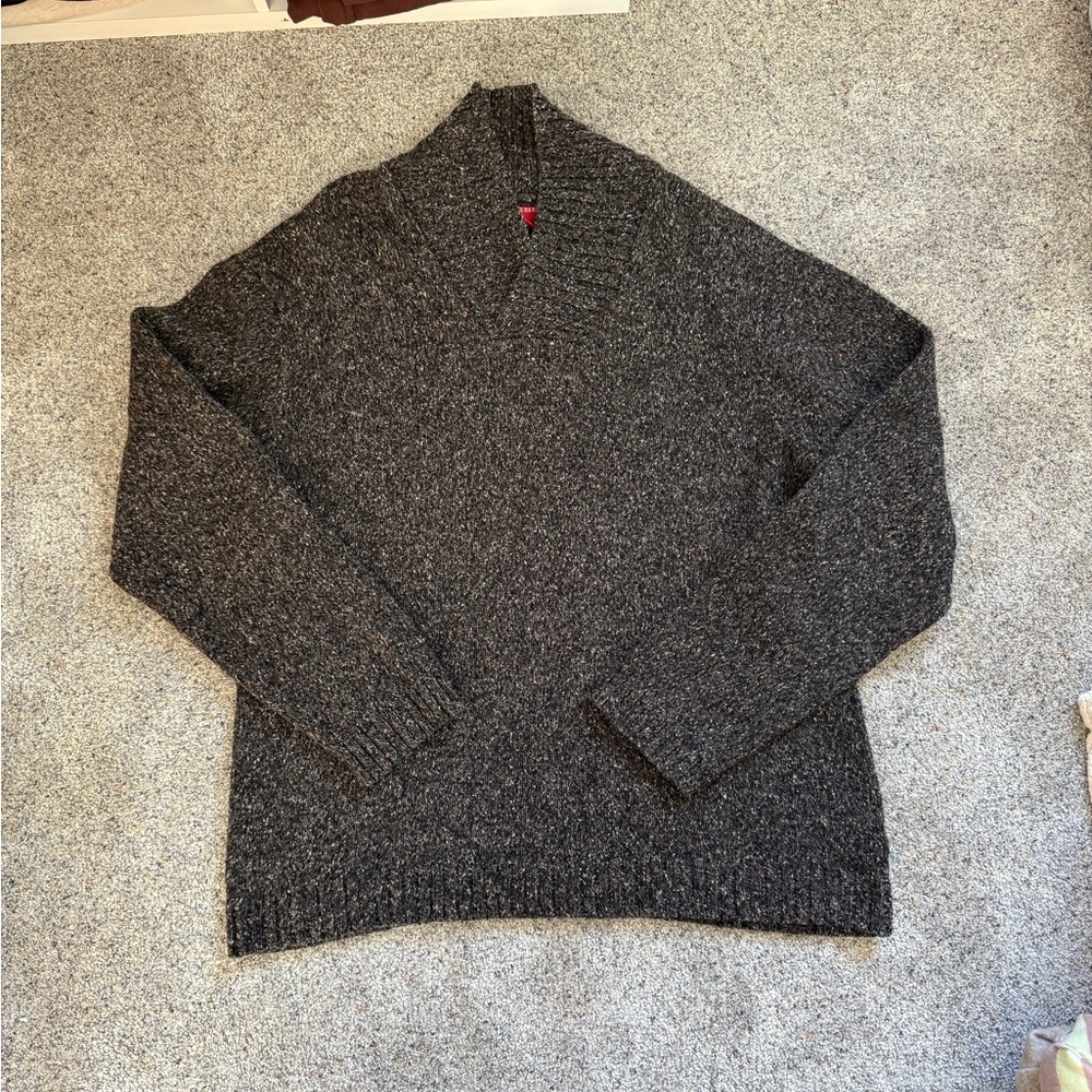 Vintage Guess Men’s Shawl Neck Knit Sweater